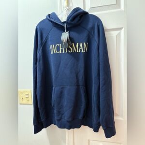 Vineyard Vines Yachtsman Navy Hoodie Size Large Fisherman Core NWT